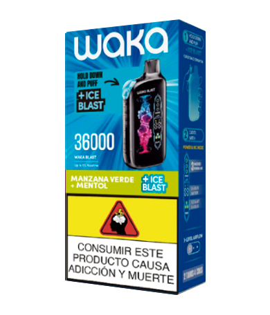Waka Blast Green Apple