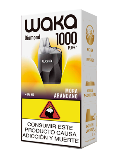 Waka Mini Diamond Blueberry Raspberry