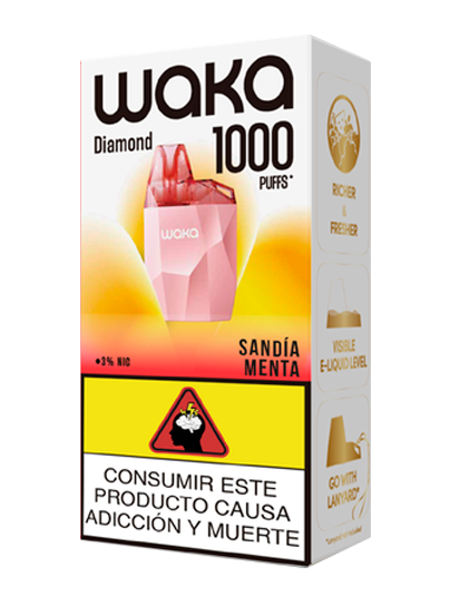 Waka Mini Diamond Watermelon Mint
