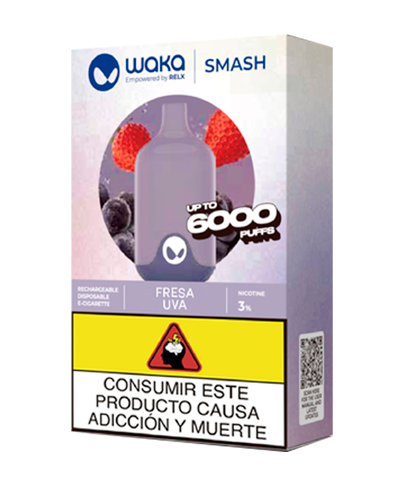 Waka Smash Strawberry Grape